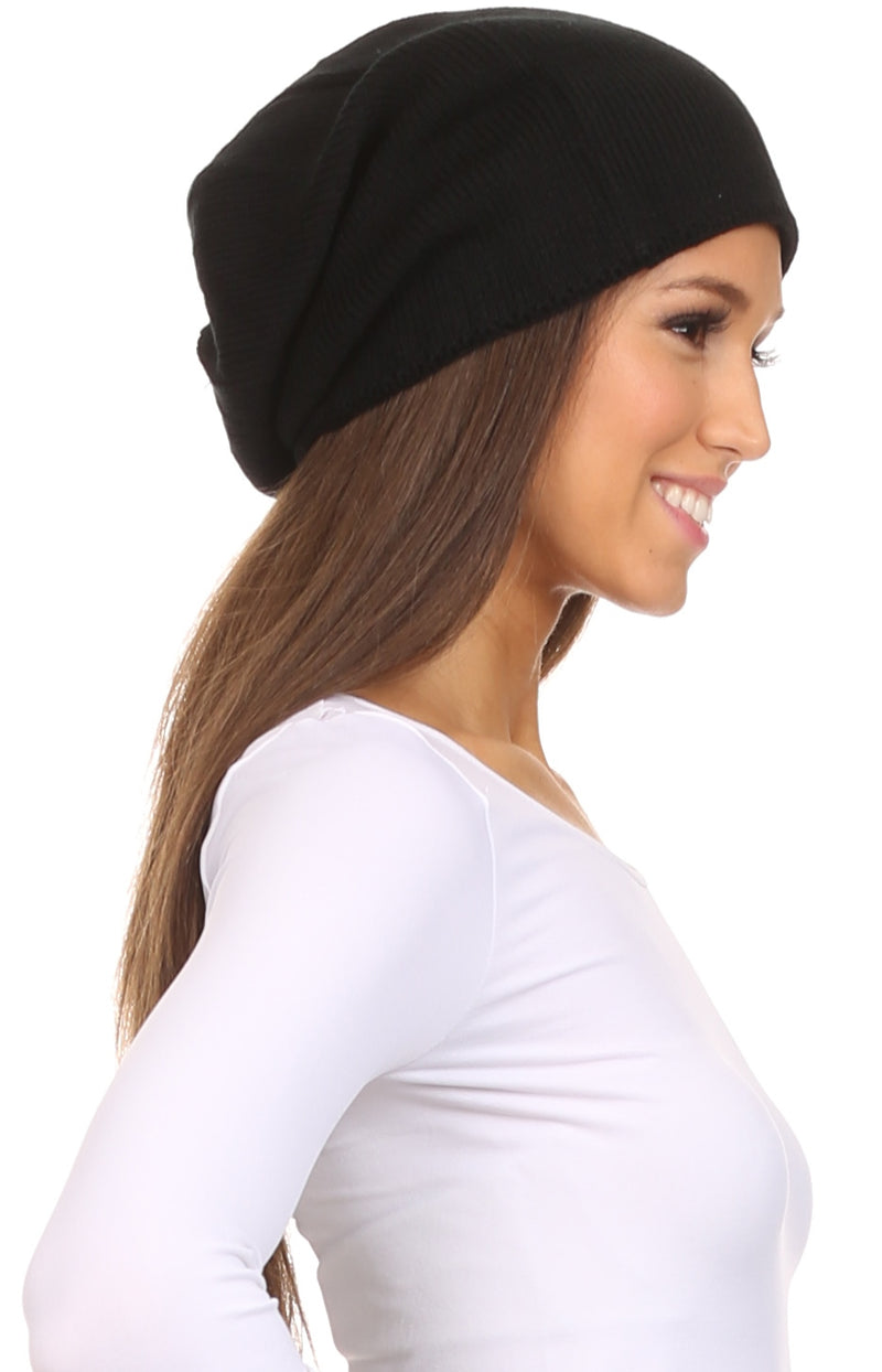 Sakkas Jayvee Lightweight Breathable Warm Tall Long Slouchy Winter Hat Cap Beanie