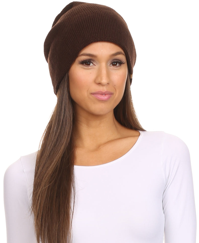 Sakkas Jayvee Lightweight Breathable Warm Tall Long Slouchy Winter Hat Cap Beanie