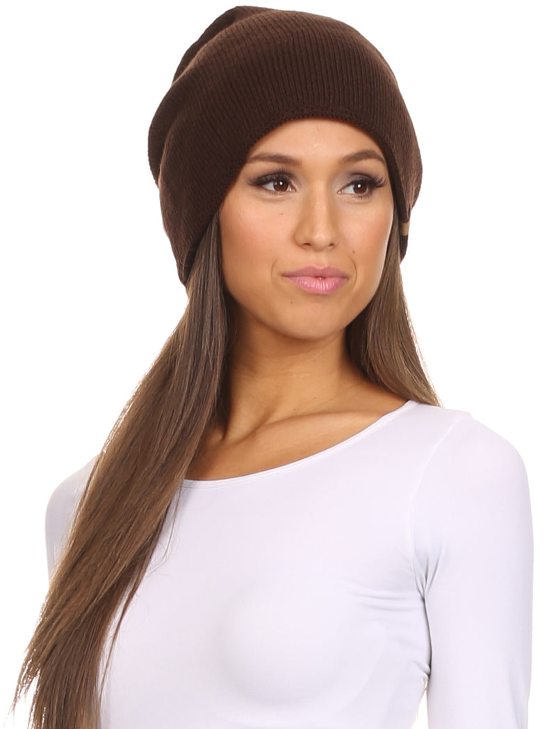 Sakkas Jayvee Lightweight Breathable Warm Tall Long Slouchy Winter Hat Cap Beanie