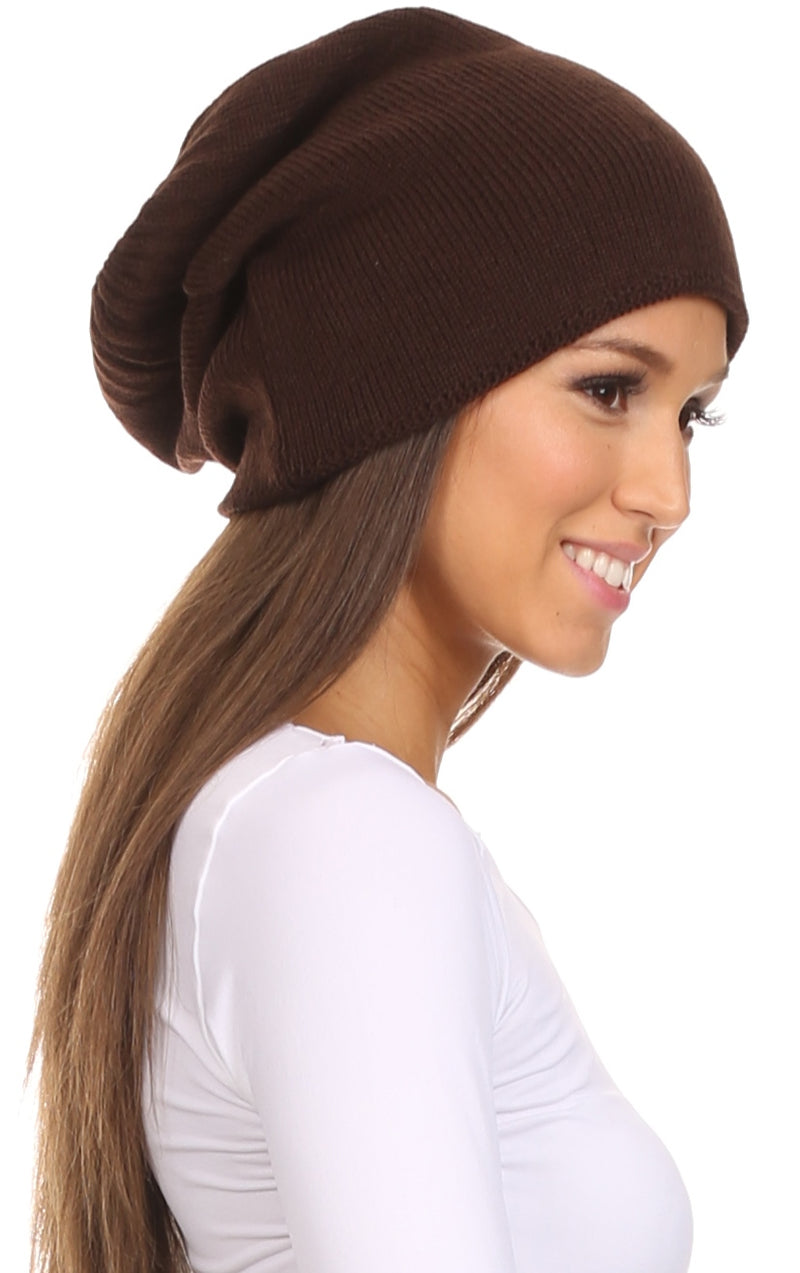 Sakkas Jayvee Lightweight Breathable Warm Tall Long Slouchy Winter Hat Cap Beanie
