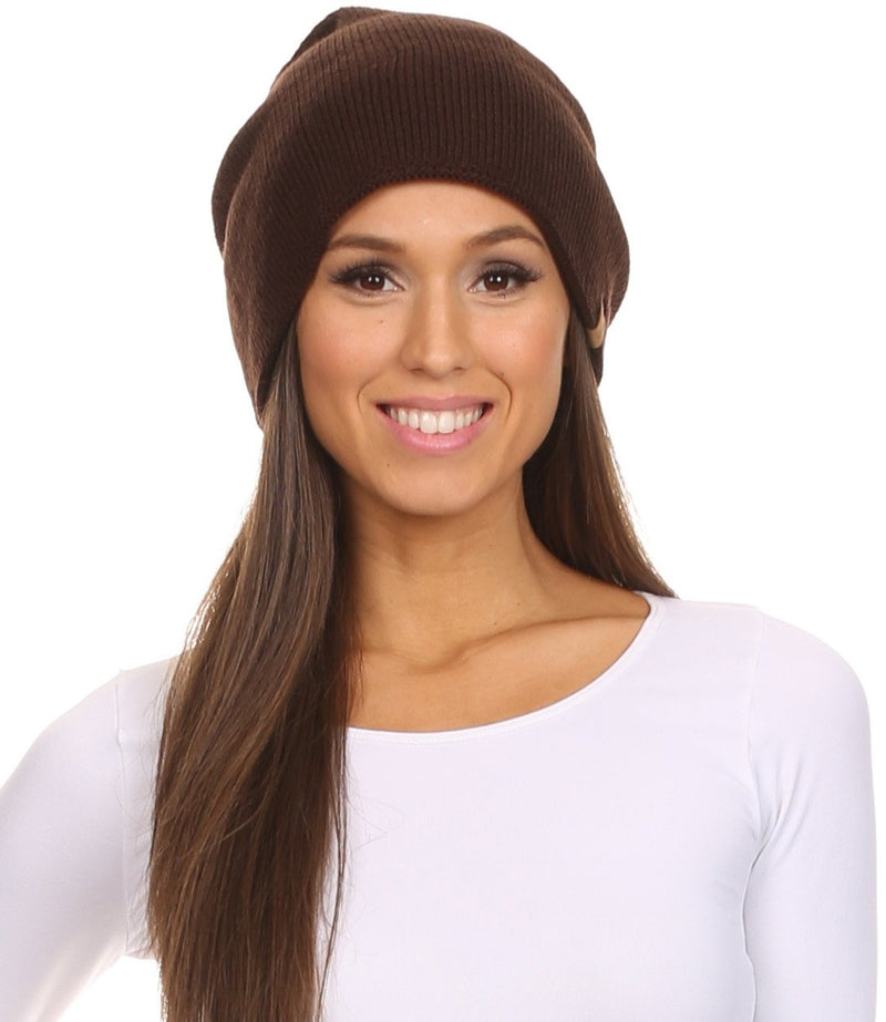 Sakkas Jayvee Lightweight Breathable Warm Tall Long Slouchy Winter Hat Cap Beanie