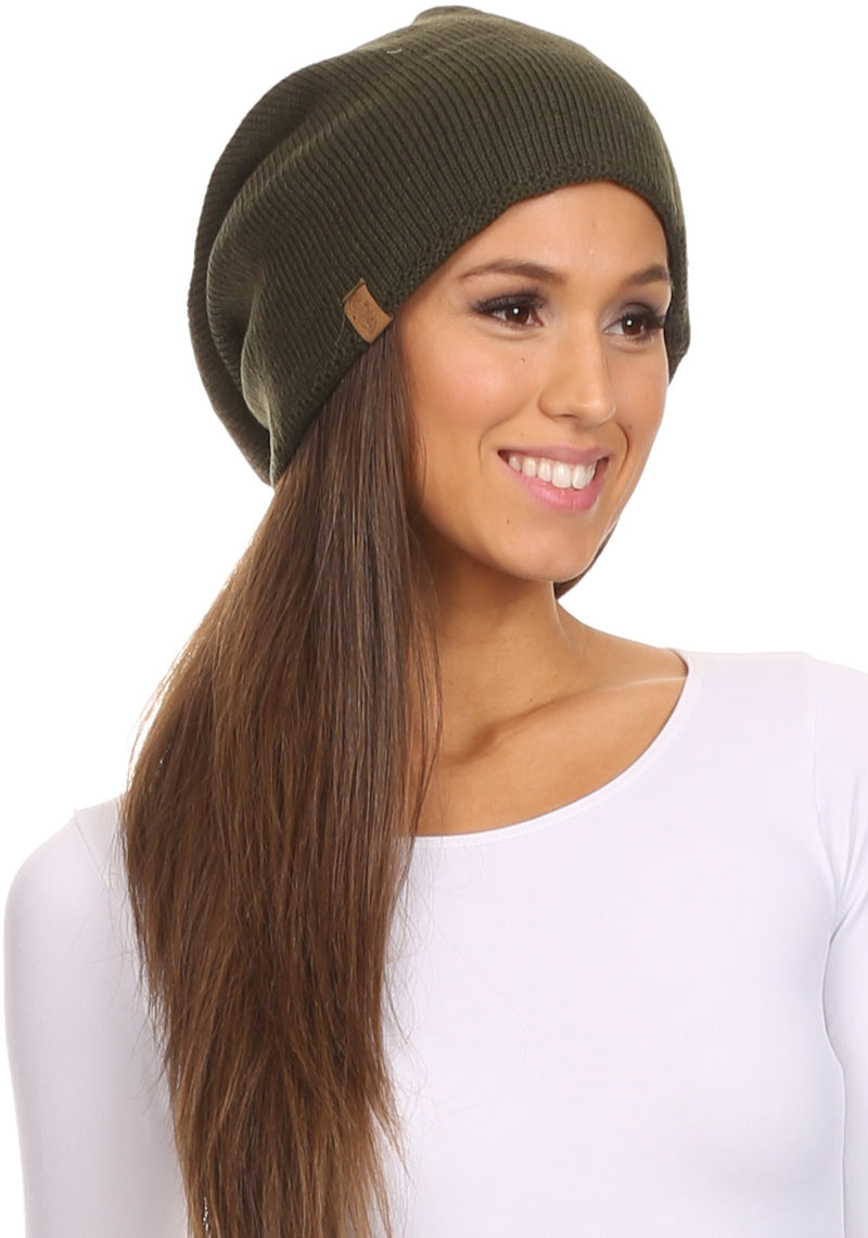 Sakkas Jayvee Lightweight Breathable Warm Tall Long Slouchy Winter Hat Cap Beanie