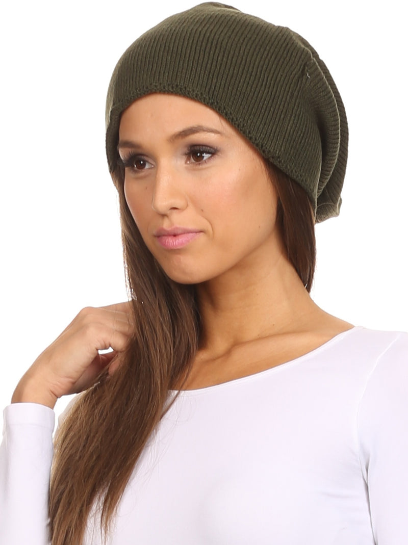 Sakkas Jayvee Lightweight Breathable Warm Tall Long Slouchy Winter Hat Cap Beanie