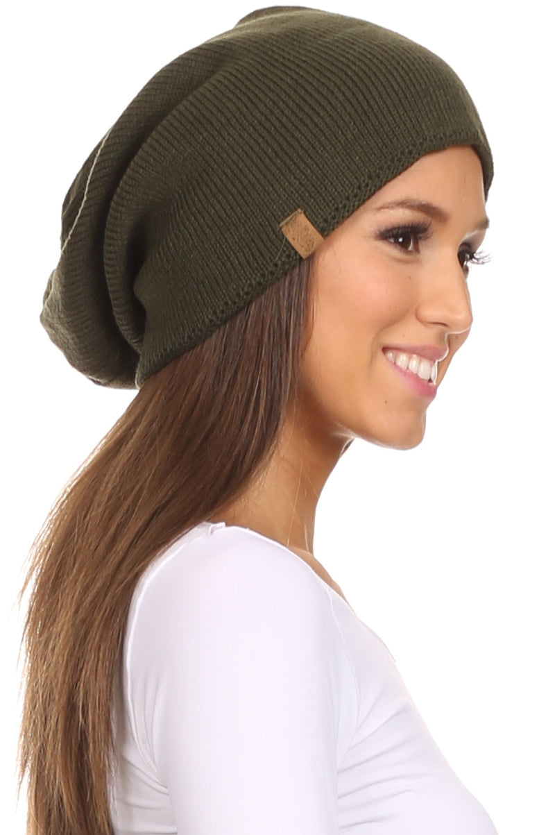 Sakkas Jayvee Lightweight Breathable Warm Tall Long Slouchy Winter Hat Cap Beanie