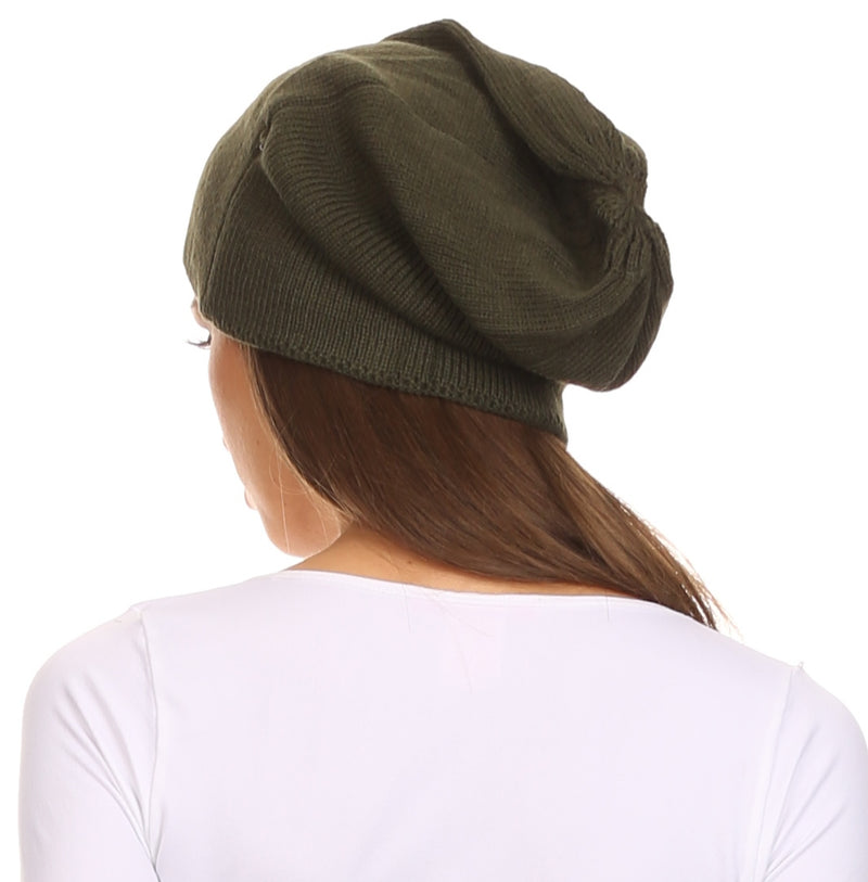 Sakkas Jayvee Lightweight Breathable Warm Tall Long Slouchy Winter Hat Cap Beanie