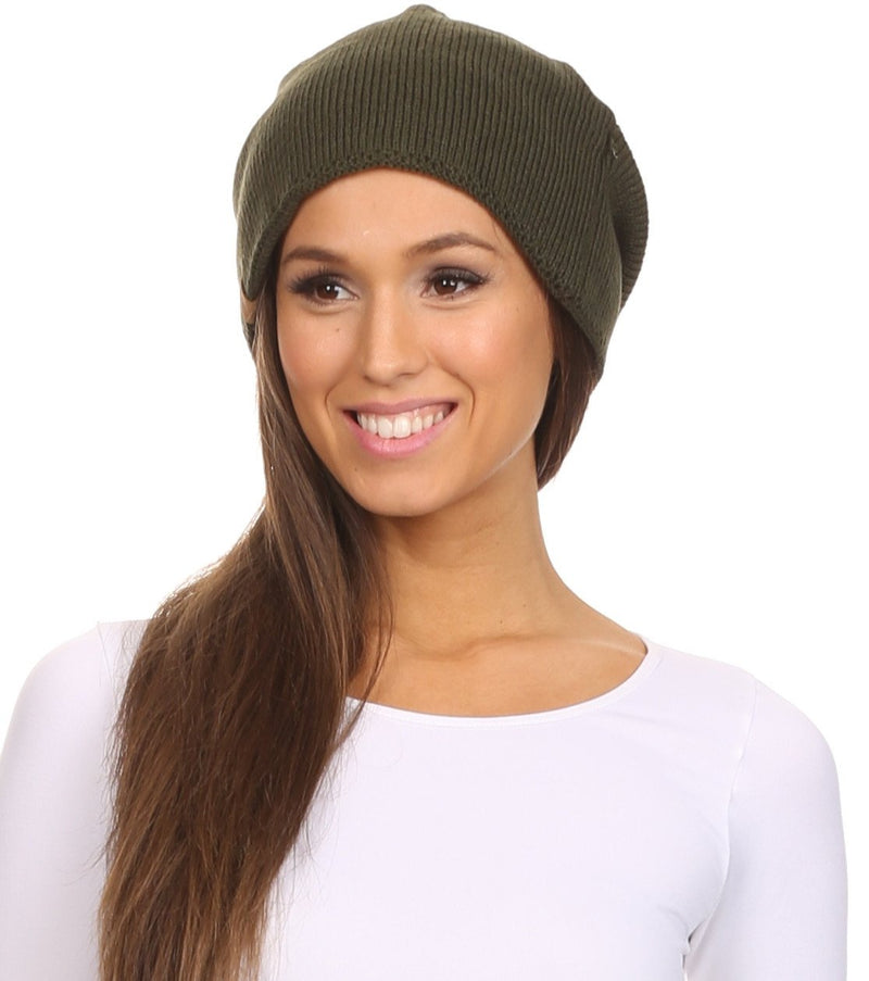Sakkas Jayvee Lightweight Breathable Warm Tall Long Slouchy Winter Hat Cap Beanie
