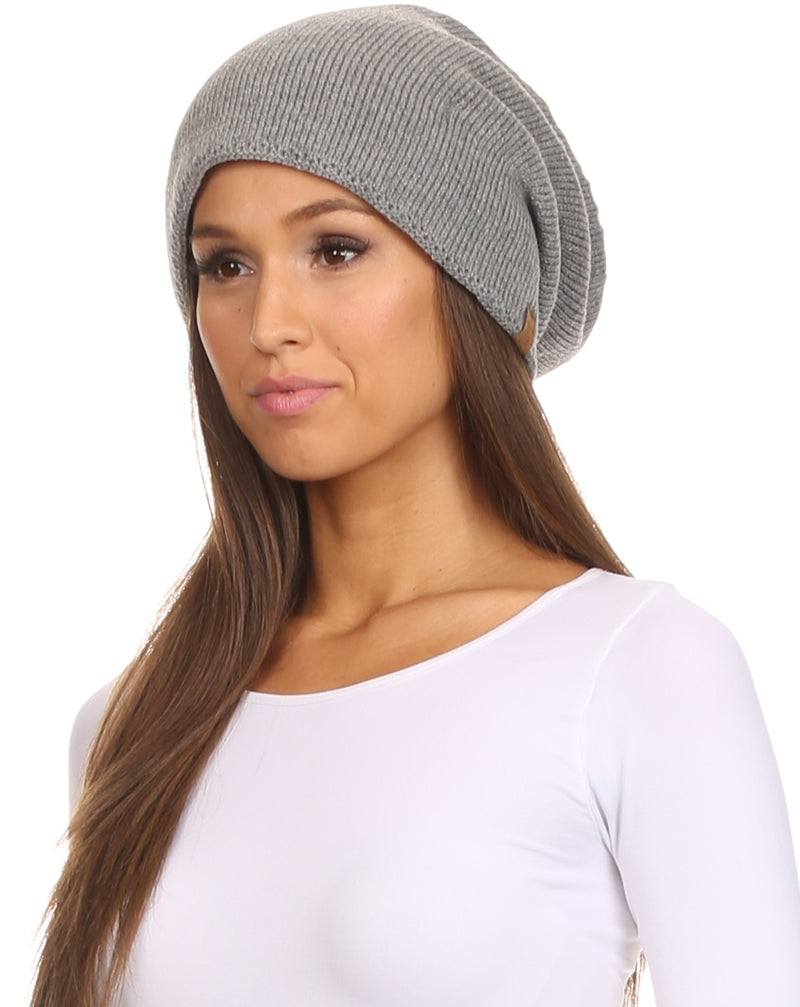 Sakkas Jayvee Lightweight Breathable Warm Tall Long Slouchy Winter Hat Cap Beanie
