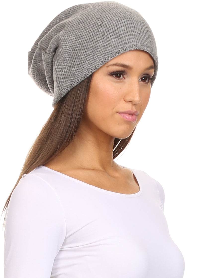 Sakkas Jayvee Lightweight Breathable Warm Tall Long Slouchy Winter Hat Cap Beanie