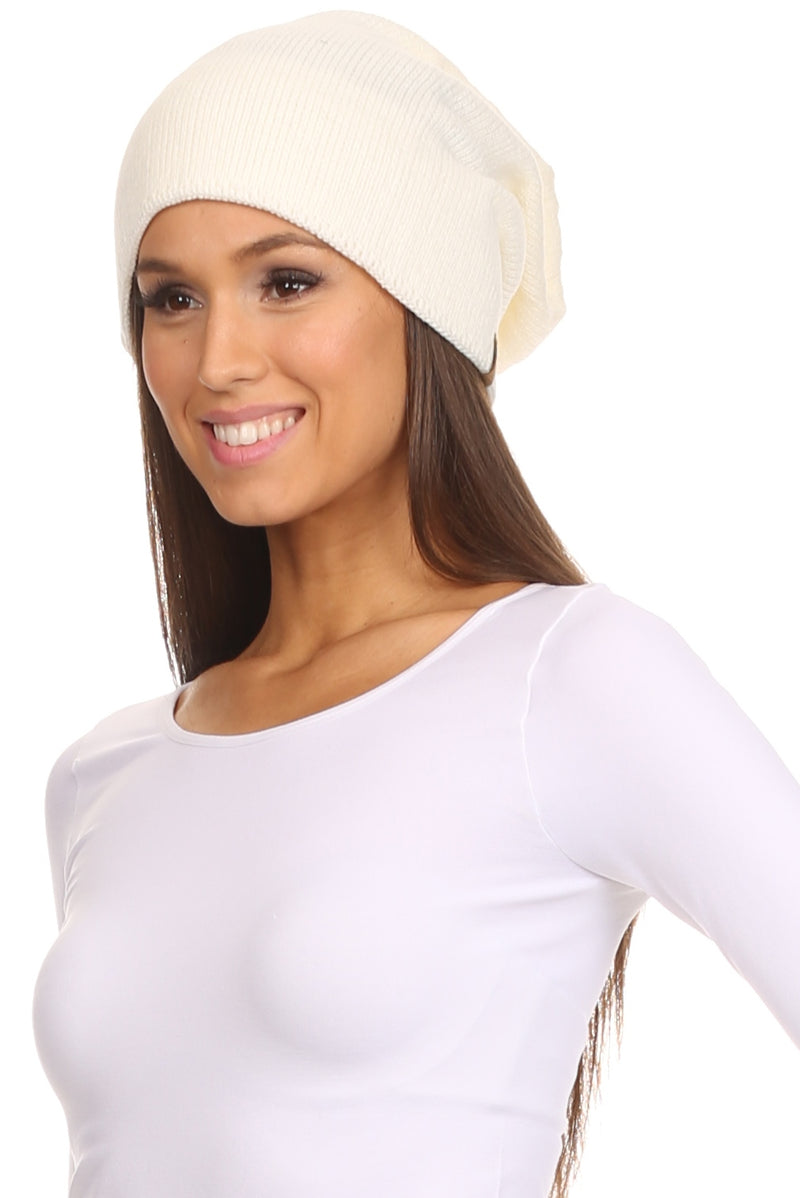 Sakkas Jayvee Lightweight Breathable Warm Tall Long Slouchy Winter Hat Cap Beanie