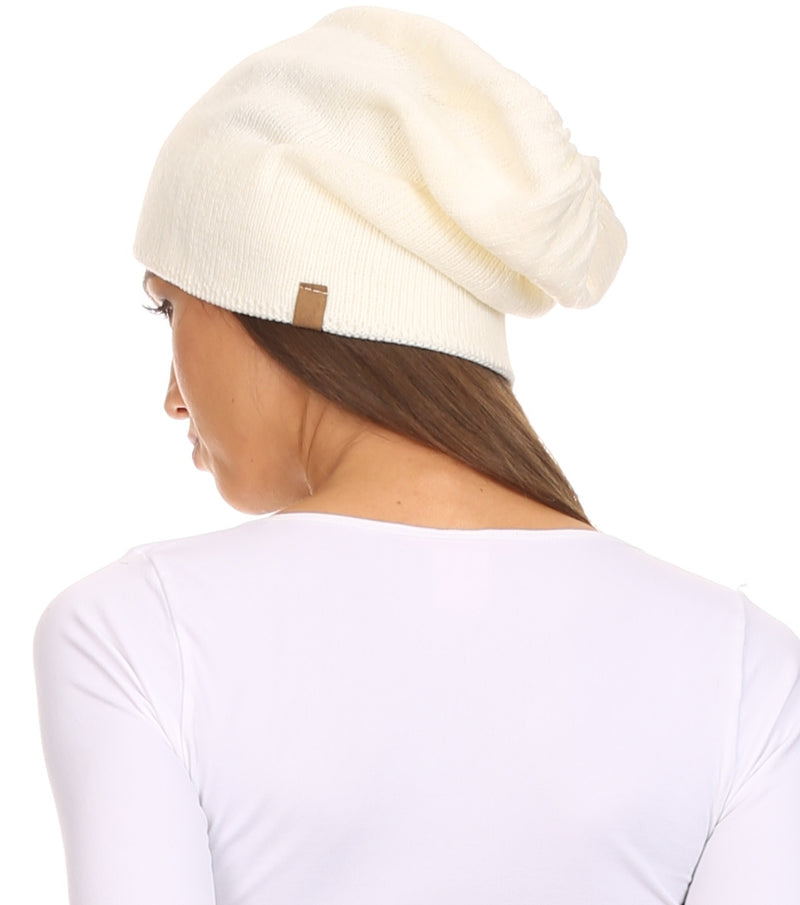 Sakkas Jayvee Lightweight Breathable Warm Tall Long Slouchy Winter Hat Cap Beanie
