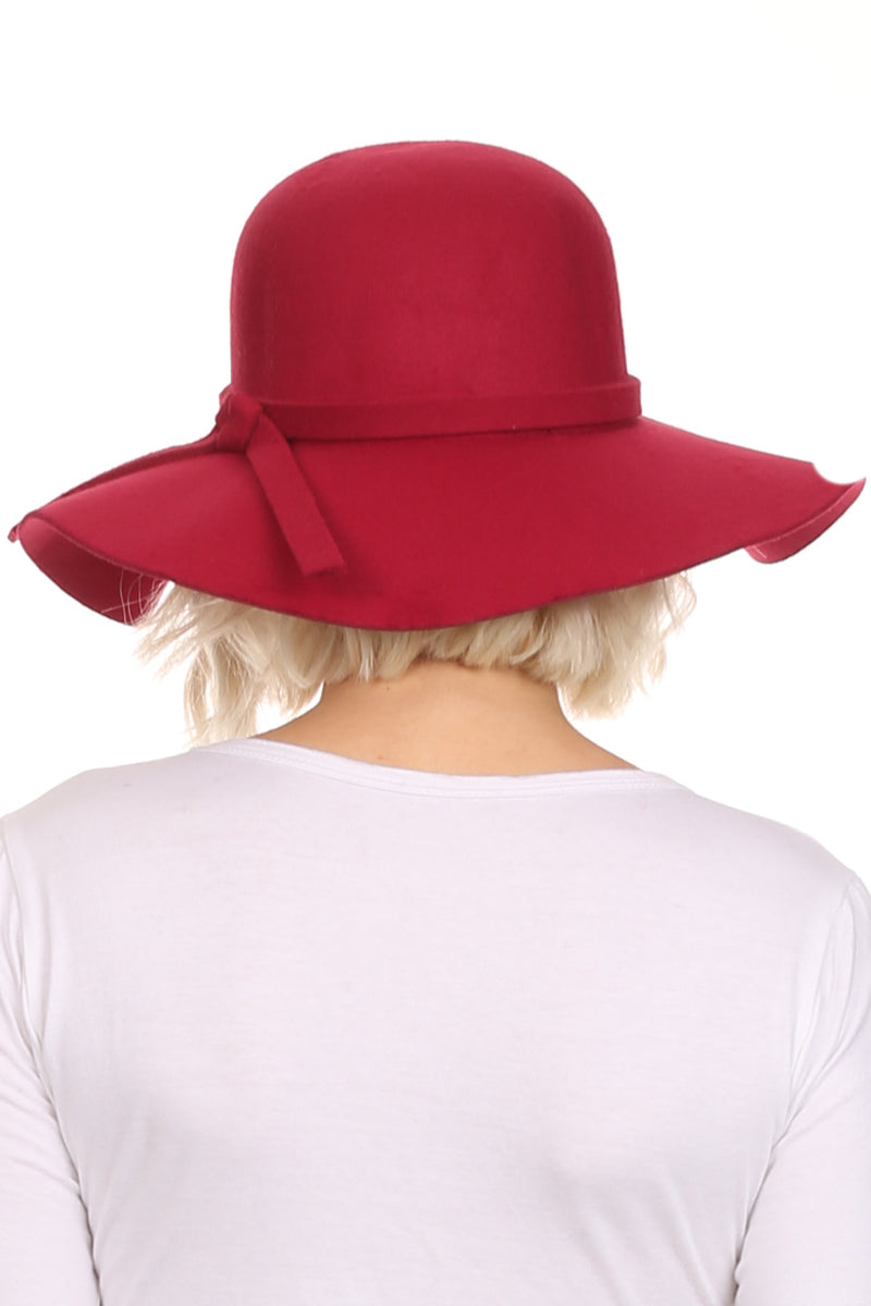 Sakkas Cruz Womens Wide Brimmed Floppy Hat With Knotted Band
