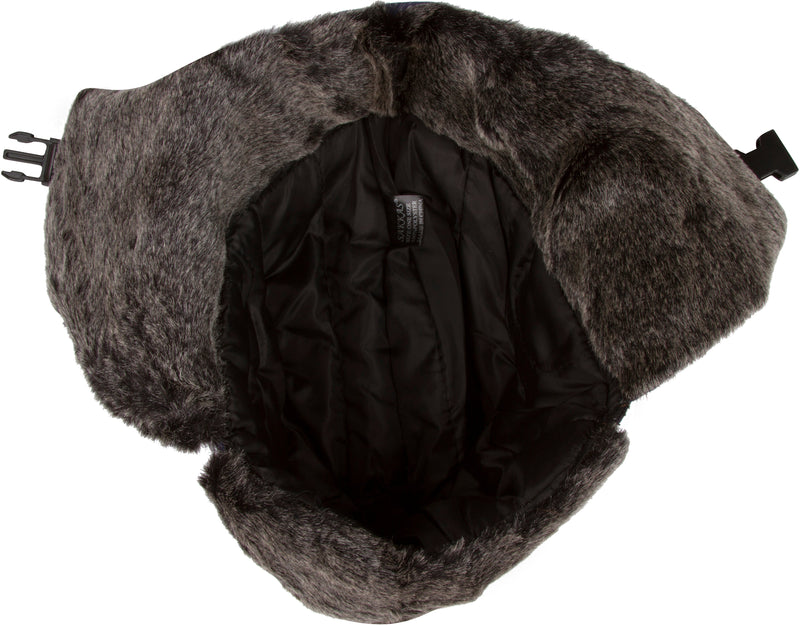 Sakkas Charlie Unisex Faux Fur Nylon Trooper Hat