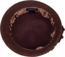 Sakkas Clara Vintage Style Wool Cloche Bucket Bell Hat