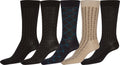 Sakkas Avi Men's Classic Patterned and Colorful Design Dress Socks Asst 5-packs#color_ Style2