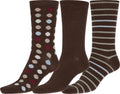 Sakkas Bahar Womens Cute Colorful Design Crew High Socks Assorted 3-packs#color_ Style8