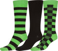 Sakkas Bina Womens Cute Colorful Design Knee High Socks Assorted 3-packs#color_ Style1