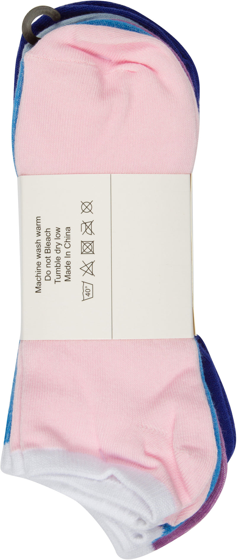 Sakkas Women's Combed Cotton Ankle Socks Assorted 6-Pack
