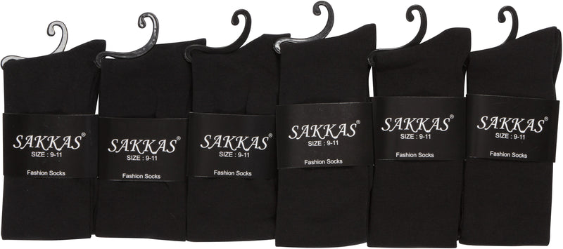 Sakkas Women's Cotton Blend Knee High Socks Assorted Pack