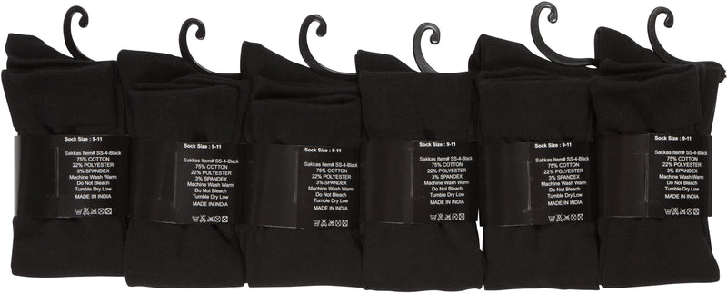 Sakkas Women's Cotton Blend Knee High Socks Assorted Pack