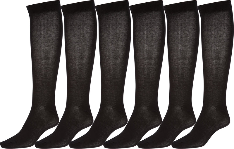 Sakkas Women's Cotton Blend Knee High Socks Assorted Pack