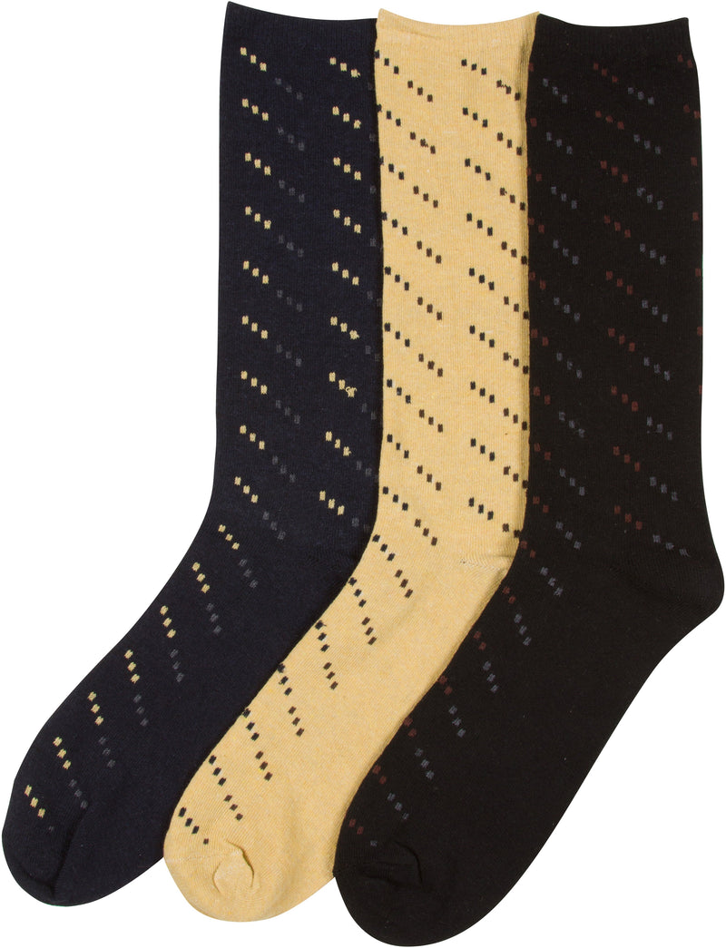Sakkas Aayu Men's Classic Patterned and Colorful Design Dress Socks Asst 3-packs