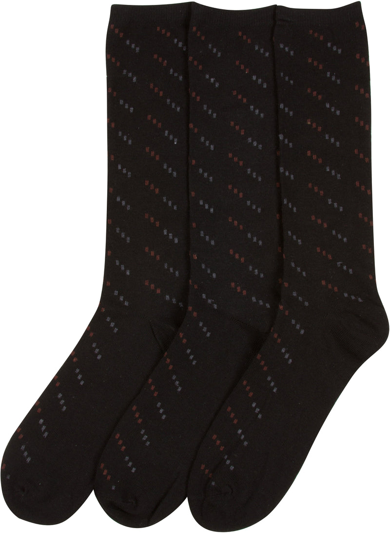 Sakkas Aayu Men's Classic Patterned and Colorful Design Dress Socks Asst 3-packs