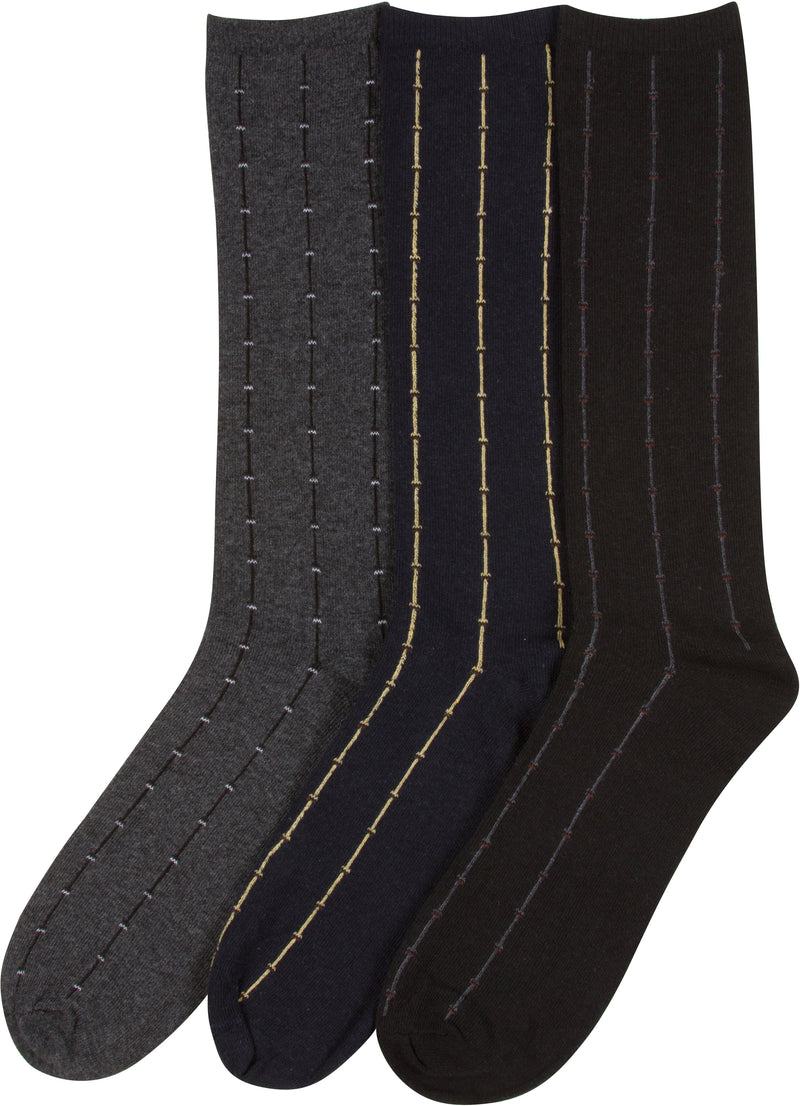 Sakkas Aayu Men's Classic Patterned and Colorful Design Dress Socks Asst 3-packs