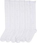 Sakkas Ladies Cute Colorful Design or Solid Knee High Socks Assorted 6-Pack