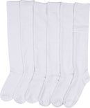 Sakkas Ladies Cute Colorful Design or Solid Knee High Socks Assorted 6-Pack