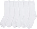Sakkas Women's Poly Blend Soft and Stretchy Crew Pattern Socks Assorted 6-pack