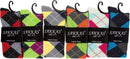 Sakkas Ladies Cute Colorful Design or Solid Knee High Socks Assorted 6-Pack