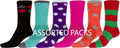 Sakkas Super Soft Anti-Slip Fuzzy Crew Socks Value Assorted 6-Pack#color_16802-asst