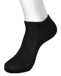 Sakkas Women's Poly Blend Soft and Stretchy Low cut Pattern Socks Asst 6-Pack#color_Black