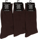 Sakkas Men's Cotton Blend Ribbed Dress Socks Value 6-Pack