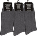 Sakkas Men's Cotton Blend Ribbed Dress Socks Value 6-Pack