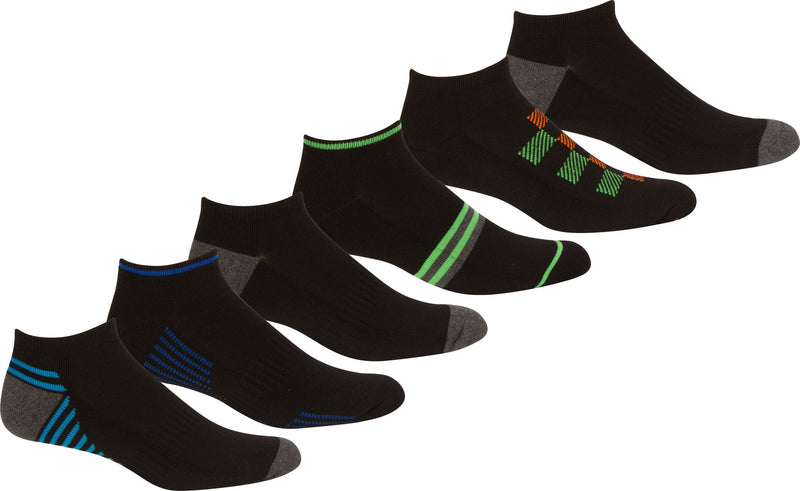 Sakkas Mens Mixed Acrylic Compression Ankle Length Assorted 6-Pack Socks