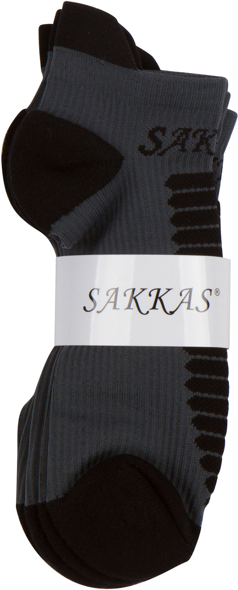 Sakkas Mens Best Pro Low Heavyweight Compression Ankle Performance Socks - 3 Pack