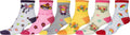 Sakkas Girl's Creative Fun Cotton Blend Crew Socks Assorted Color 6-Pack#color_Dreams