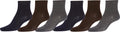Sakkas Girl's Creative Fun Cotton Blend Crew Socks Assorted Color 6-Pack#color_Basic Assortment