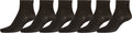 Sakkas Girl's Creative Fun Cotton Blend Crew Socks Assorted Color 6-Pack#color_Black 