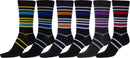 Sakkas Men's Classic Patterned Dress Socks Value 6-Pack