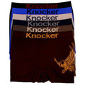 Sakkas Men's Seamless Athletic Style Stretch Boxer Briefs - Assorted Color 6 Pack #color_Eagle