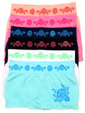 Sakkas Women's Seamless Stretch Boy Short Panties (6 Pack)#color_RoseFlower1