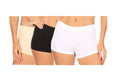 Sakkas Women's Seamless Stretch Boy Short Panties (6 Pack)#color_BasicSolids