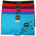Sakkas Women's Seamless Stretch Boy Short Panties (6 Pack)#color_KissMe
