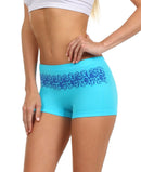 Sakkas Women's Seamless Stretch Boy Short Panties (6 Pack)