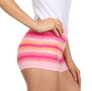 Sakkas Women's Seamless Stretch Boy Short Panties (6 Pack)