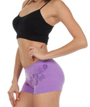 Sakkas Women's Seamless Stretch Boy Short Panties (6 Pack)