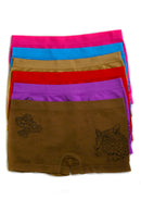 Sakkas Women's Seamless Stretch Boy Short Panties (6 Pack)