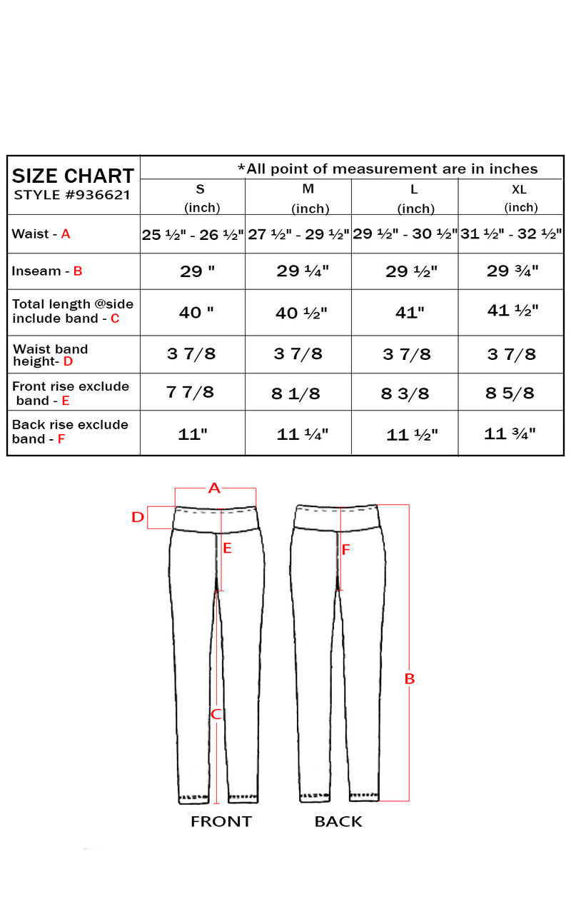 Sakkas Matte Liquid High Waist Stretch Leggings - Made in USA